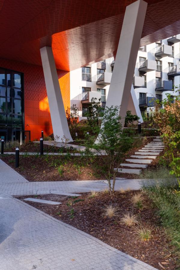 Luxurycity Apartment With Terrace Wrocław Extérieur photo